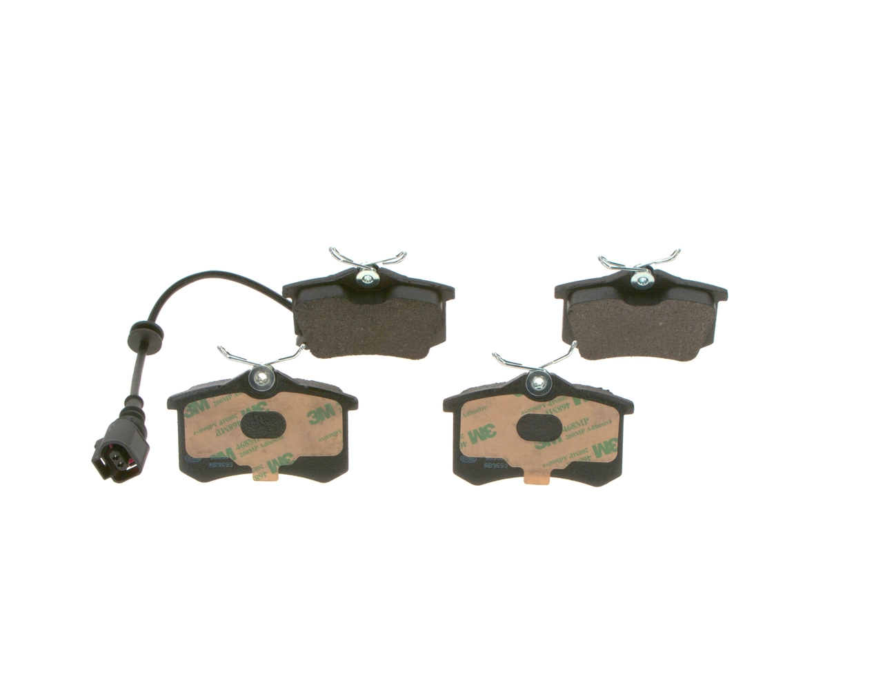 Купить 0986424813 Bosch Колодки тормозные задние, дисковые