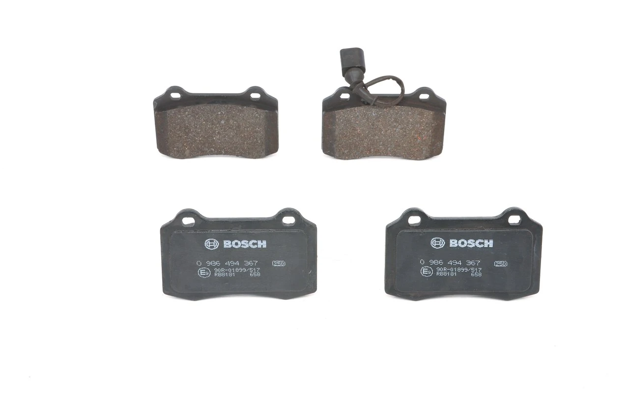 Тормозные колодки Bosch 0986494367
