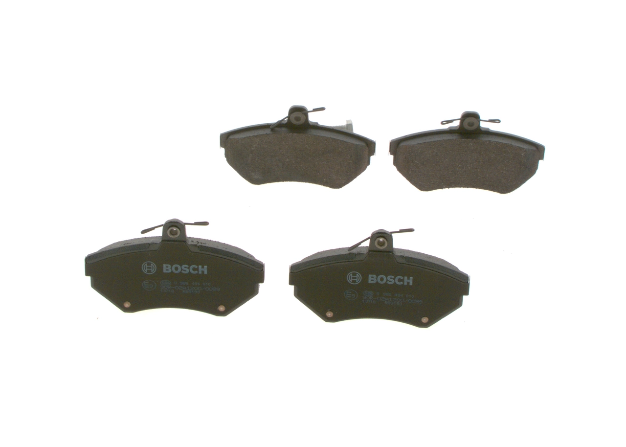 Купить 0986494010 Bosch Колодки тормозные