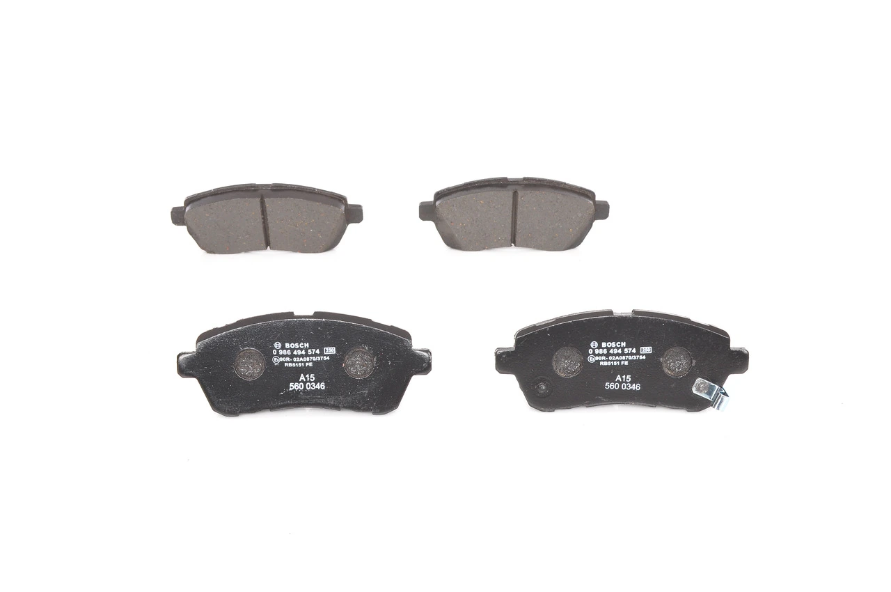 Тормозные колодки Bosch 0986494574