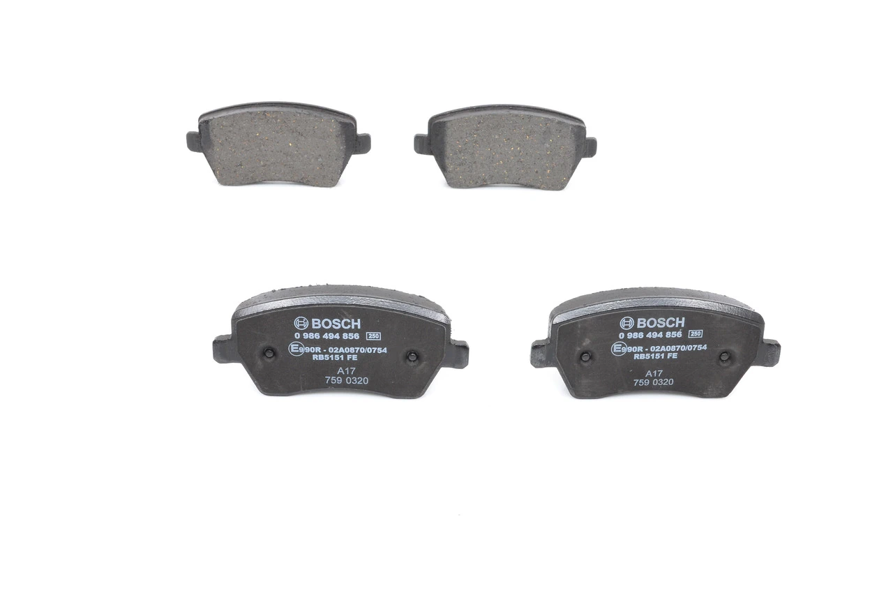 Колодки Bosch 0986494856 цена, от 23.22 USD