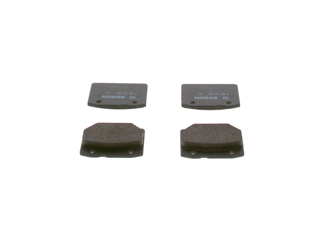 0986494568 Bosch Колодки передние