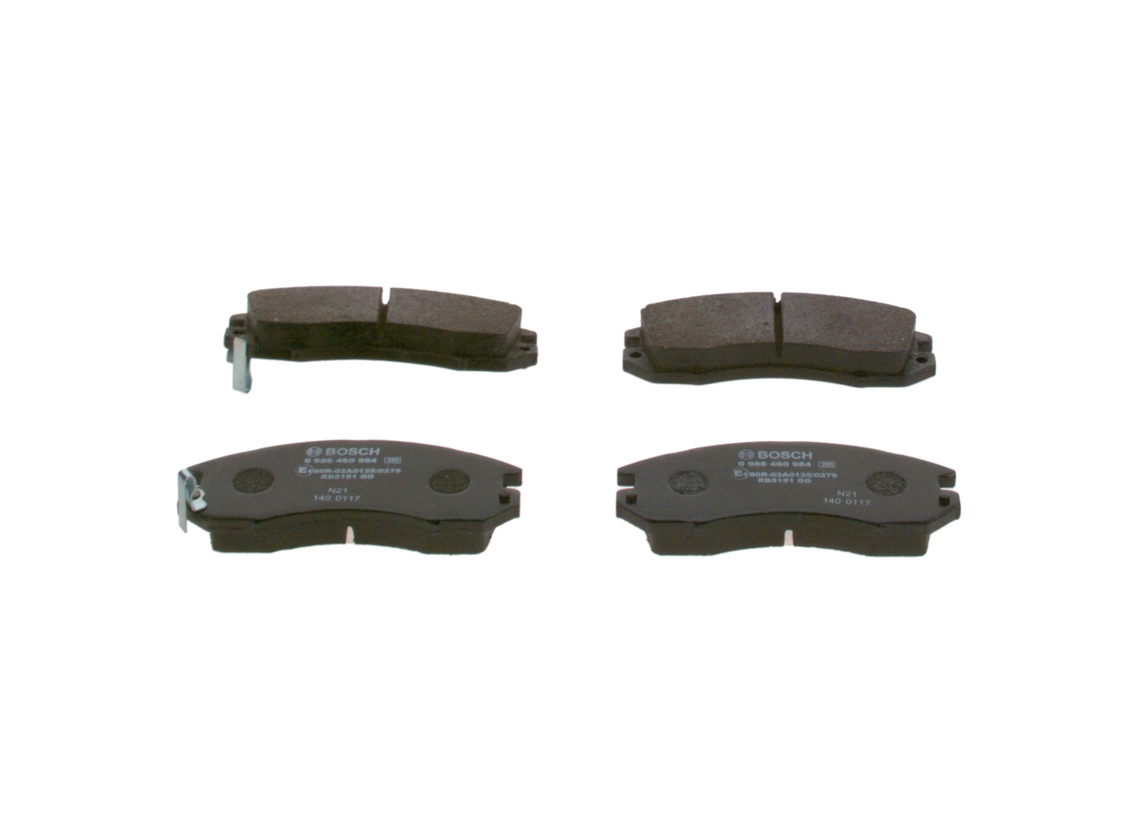 Купить 0986460984 Bosch Колодки тормозные