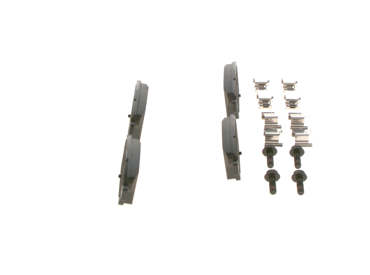 Купить 0986494076 Bosch Колодки тормозные задние, дисковые