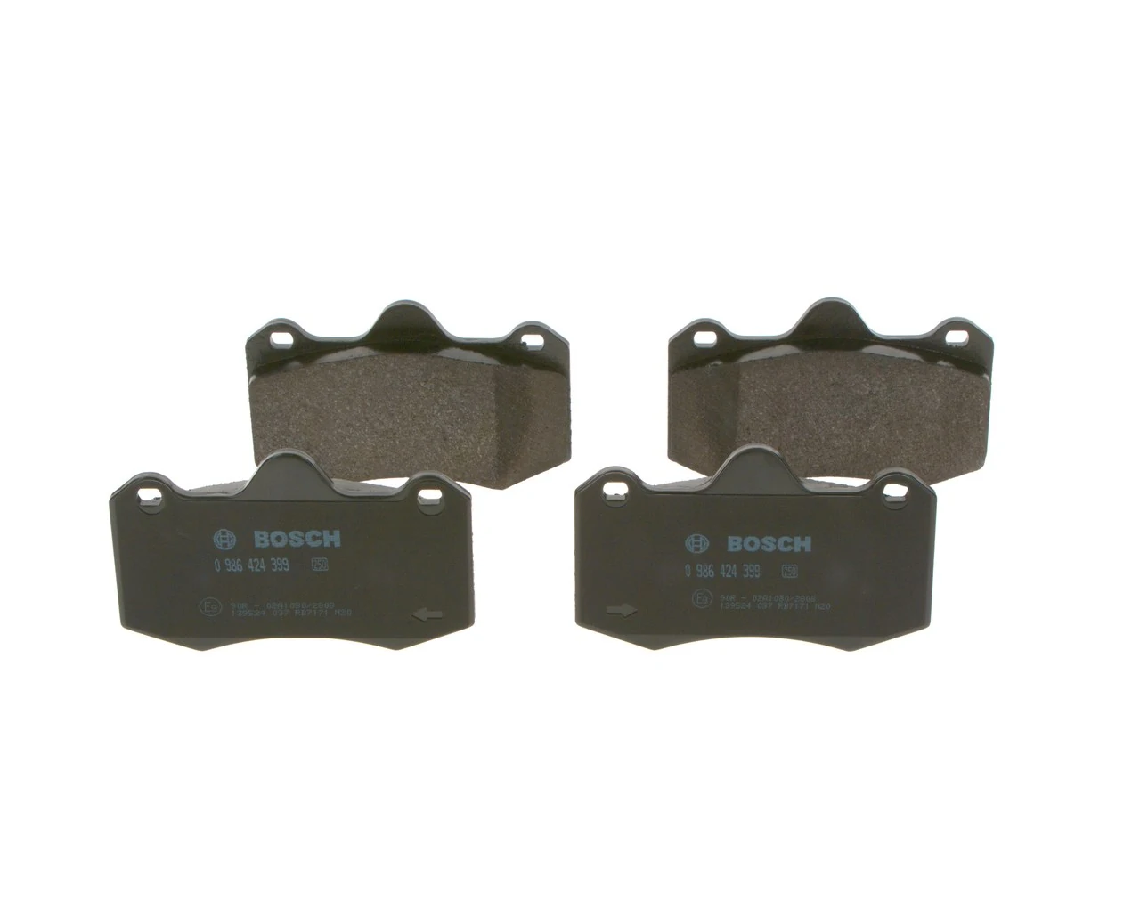 Купить 0986424399 Bosch Колодки тормозные