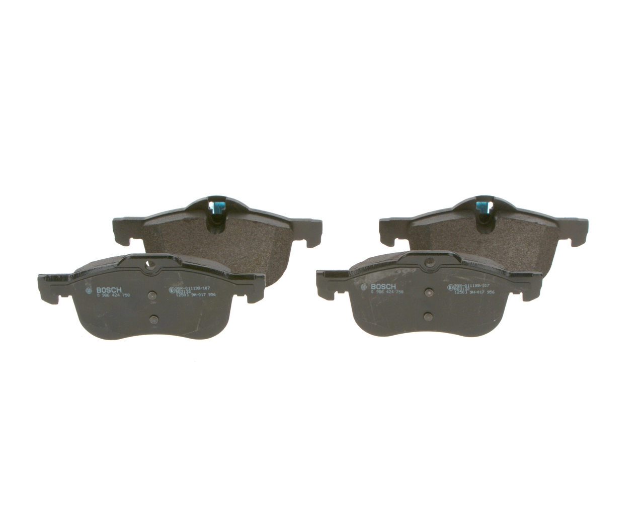0986424758 Bosch Колодки передние