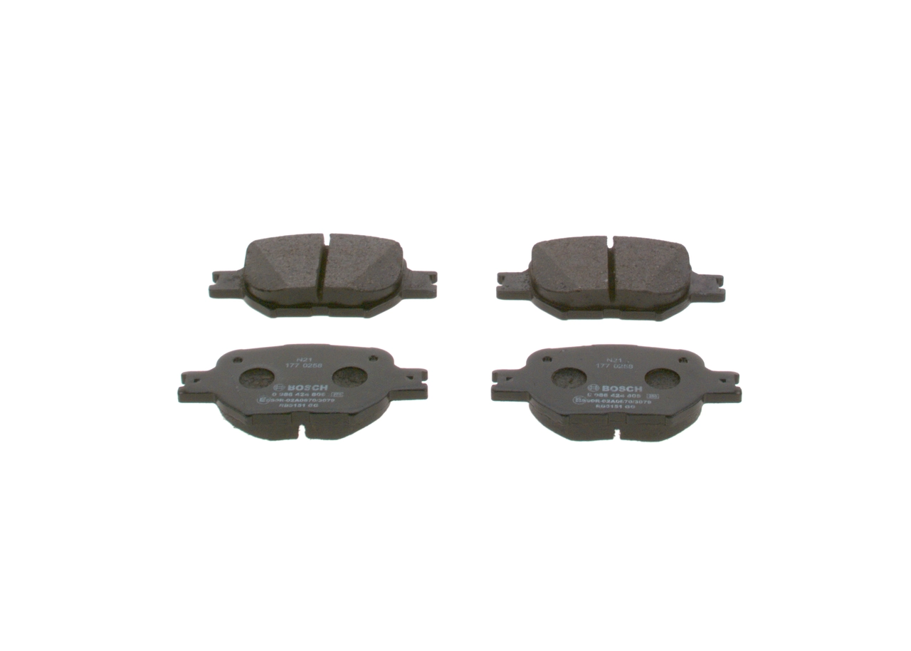 0986424808 Bosch Колодки передние