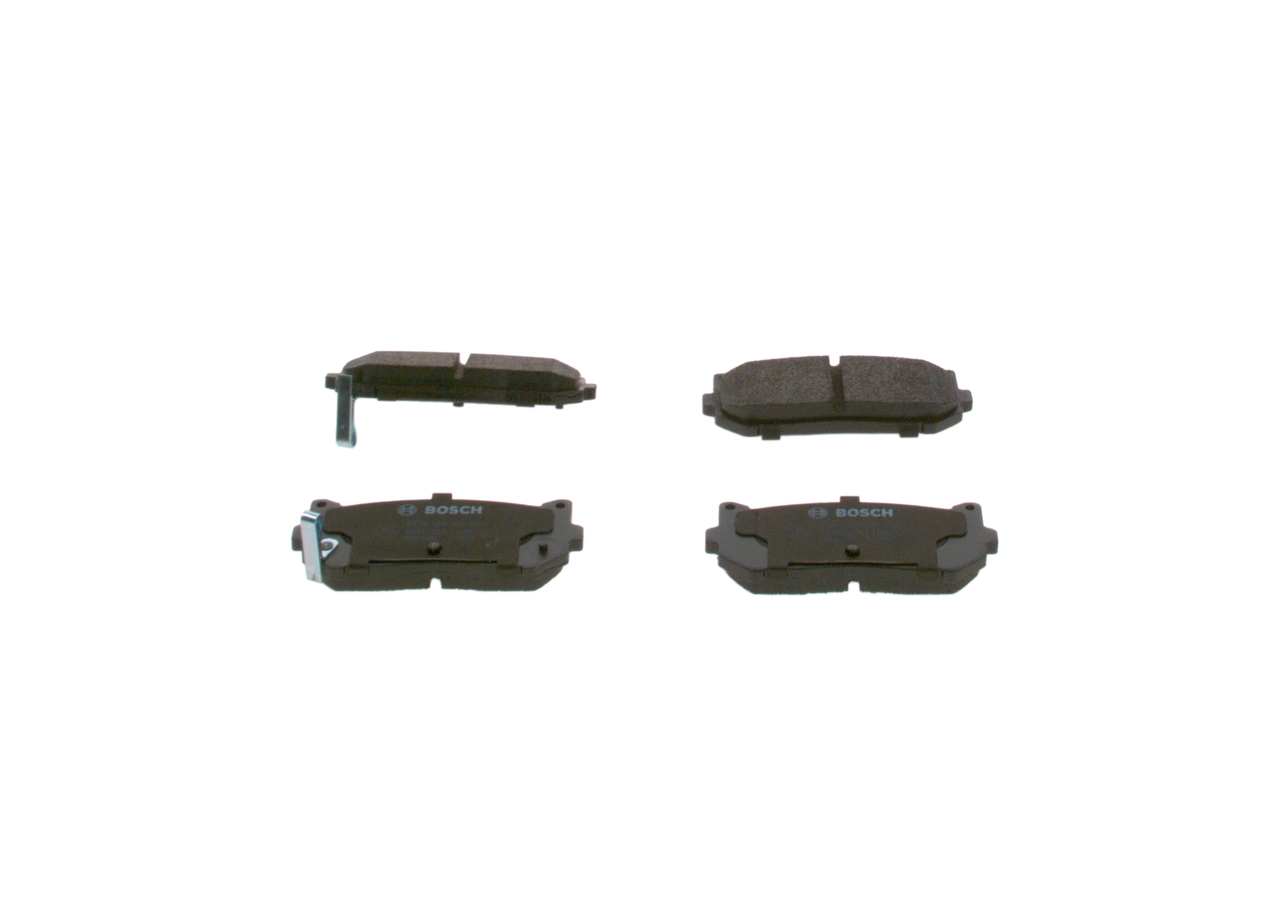 Купить 0986424693 Bosch Колодки тормозные задние, дисковые