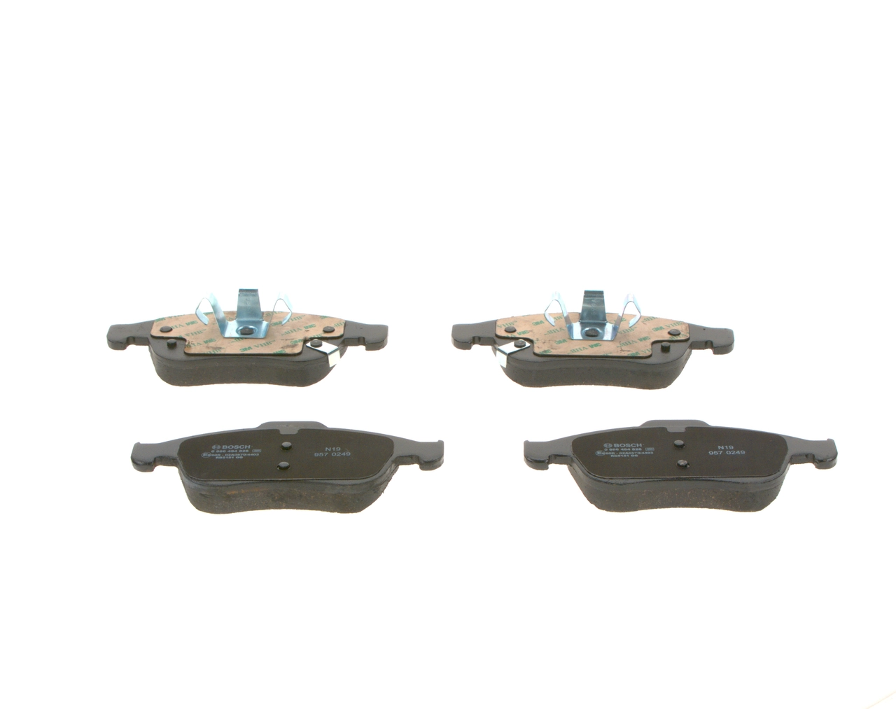Передние тормозные колодки 0986494826 Bosch