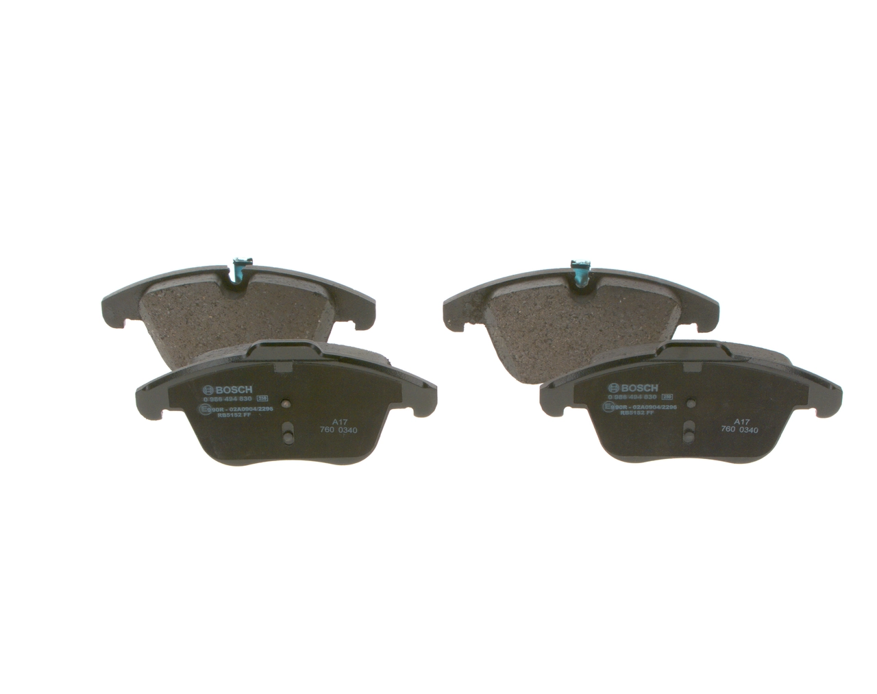 Тормозные колодки Bosch 0986494830