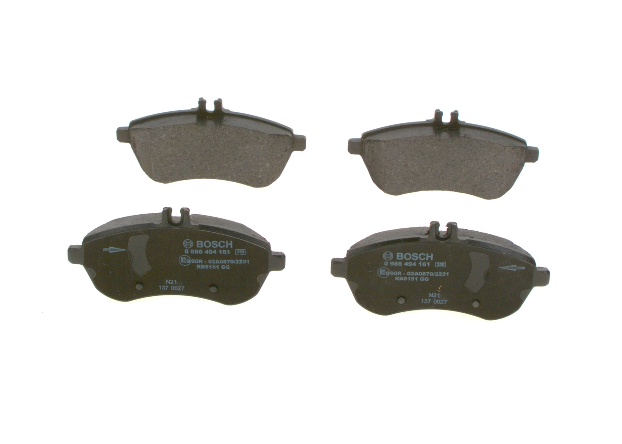 Колодки Bosch 0986494161 цена, от 41.30 USD