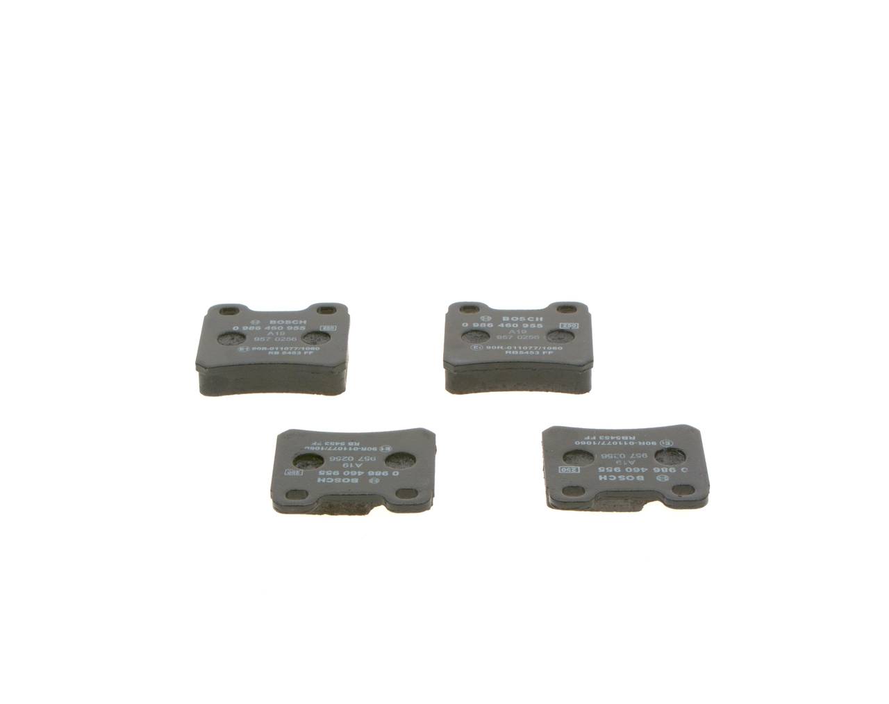 0986460955 Bosch Колодки тормозные дисковые комплект