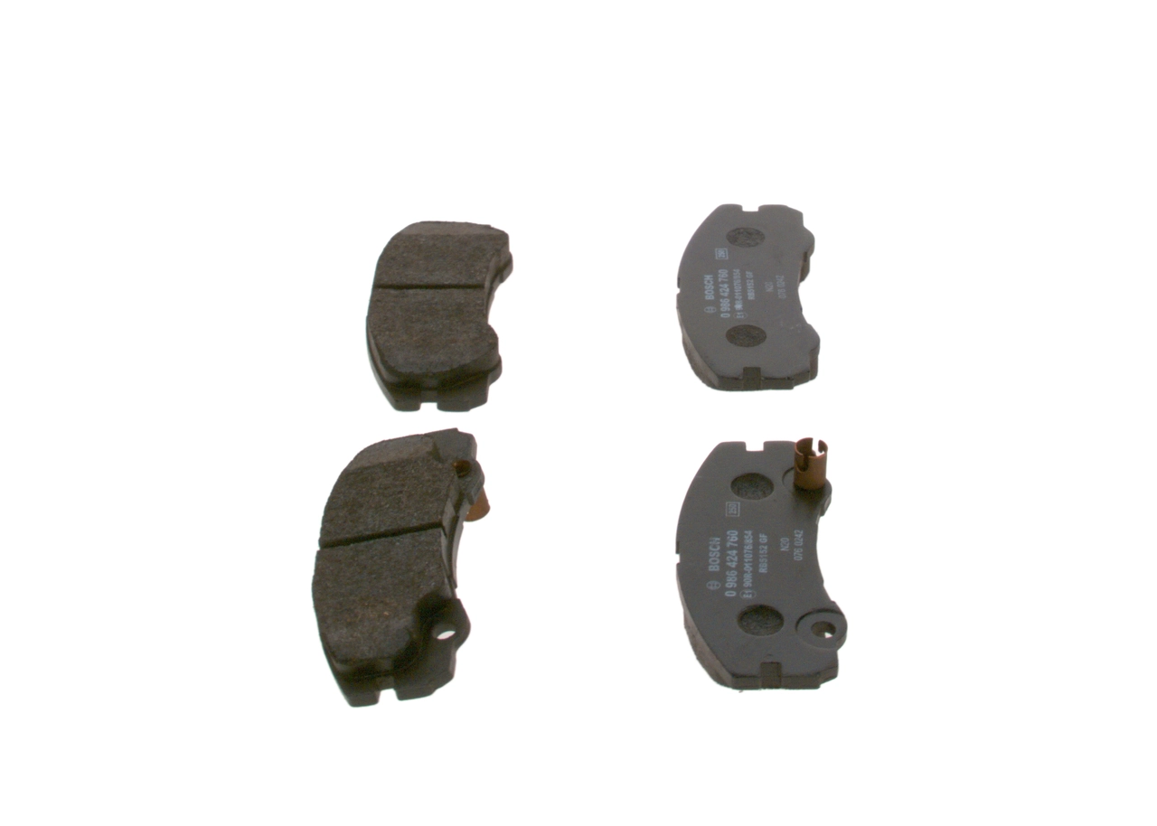 0986424760 Bosch Колодки передние