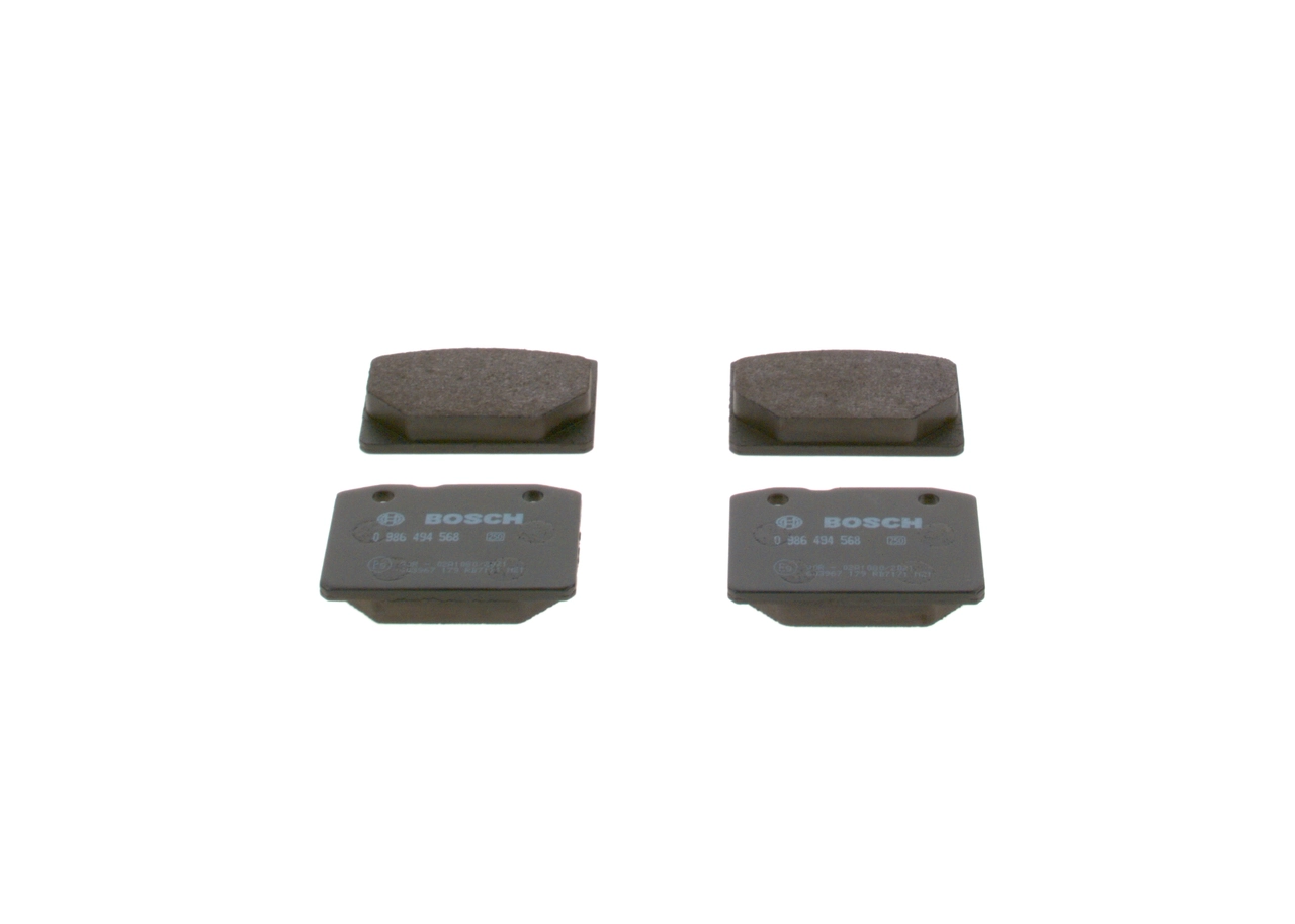 Купить 0986494568 Bosch Колодки тормозные