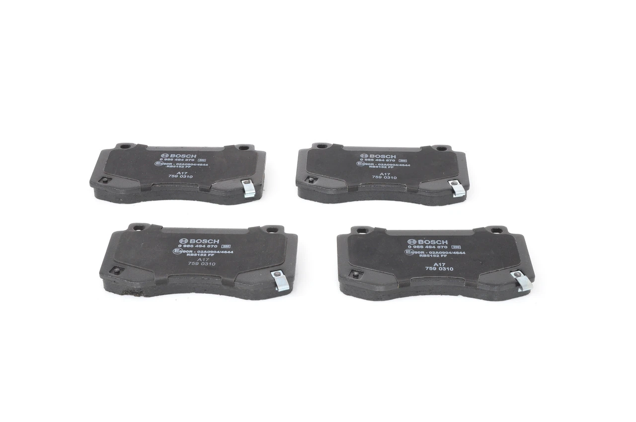 Колодки Bosch 0986494870 цена, от 48.32 USD
