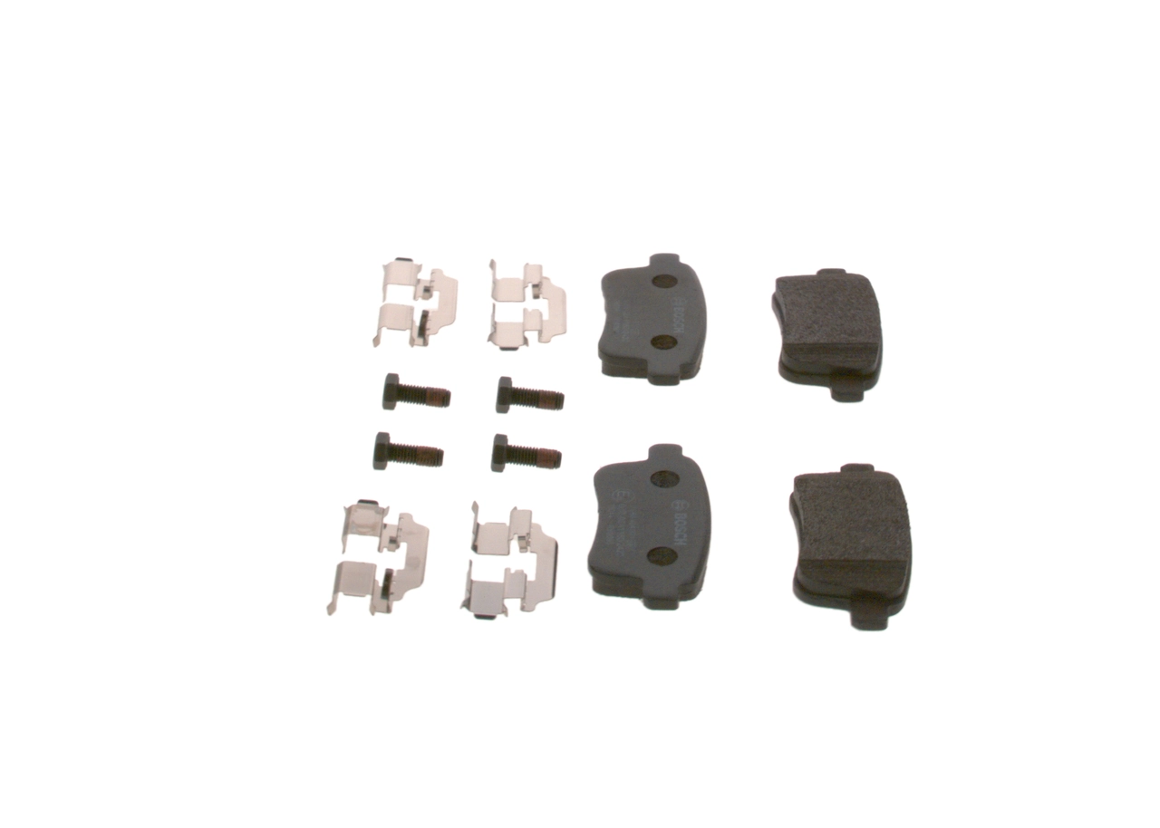 Купить 0986494331 Bosch Колодки тормозные задние, дисковые