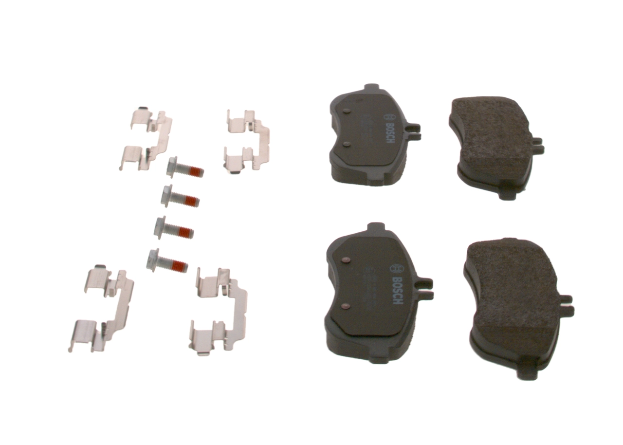 Купить 0986494593 Bosch Колодки тормозные