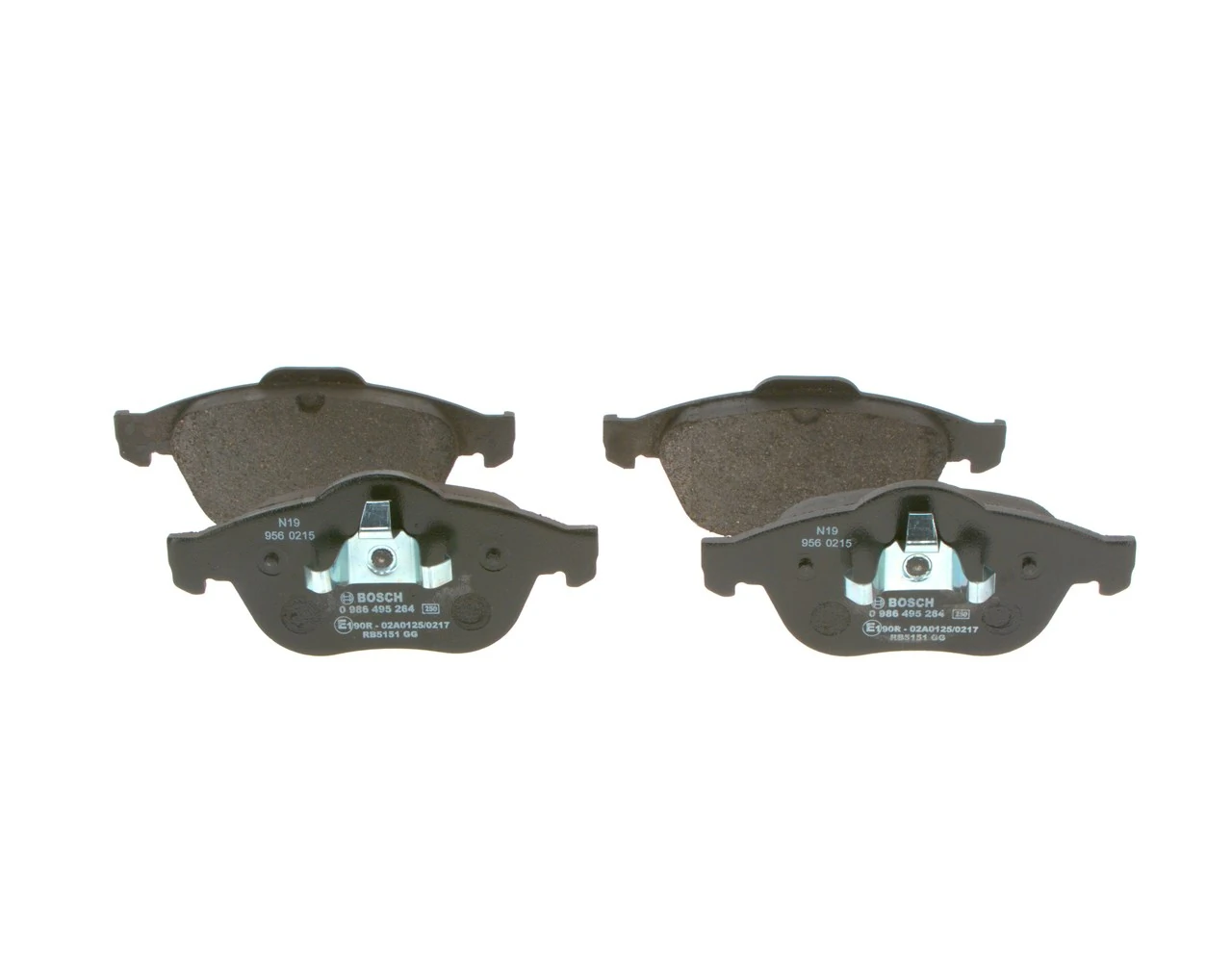 0986495264 Bosch Колодки передние