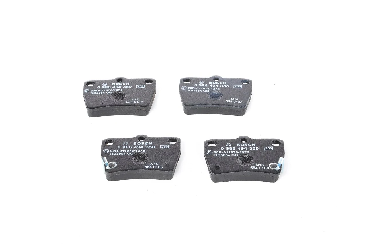 0986494350 Bosch Колодки тормозные дисковые комплект