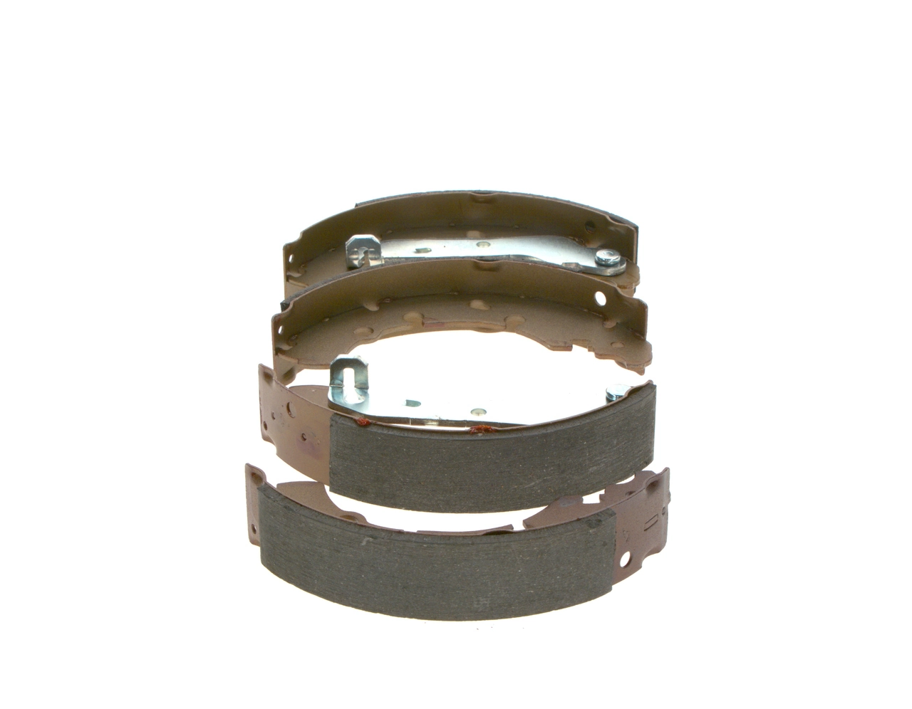 Купить 0986487599 Bosch Задние барабанные тормозные колодки