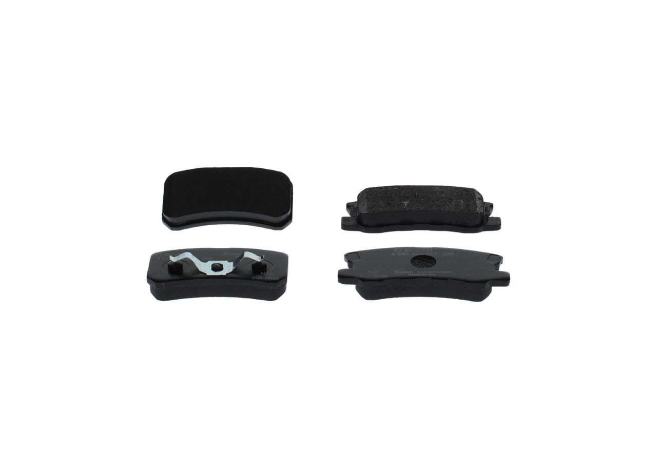 0986495357 Bosch Колодки тормозные дисковые комплект