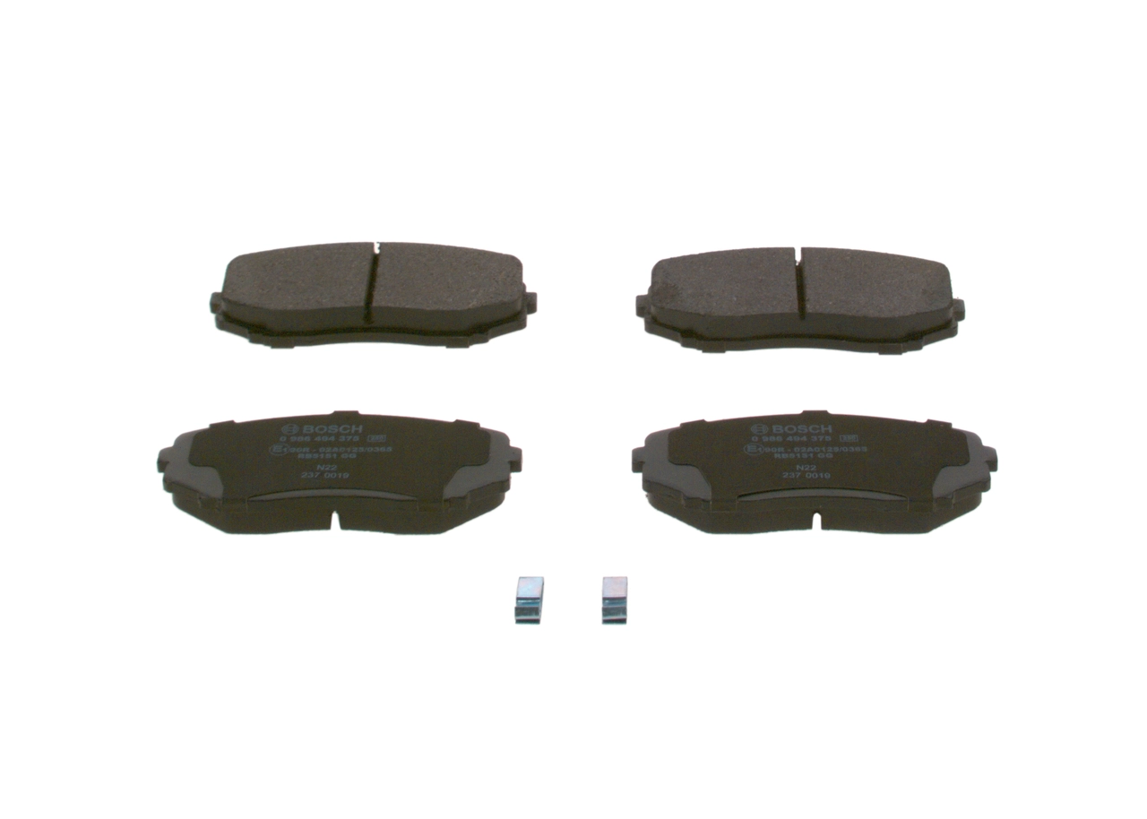 Купить 0986494375 Bosch Колодки тормозные