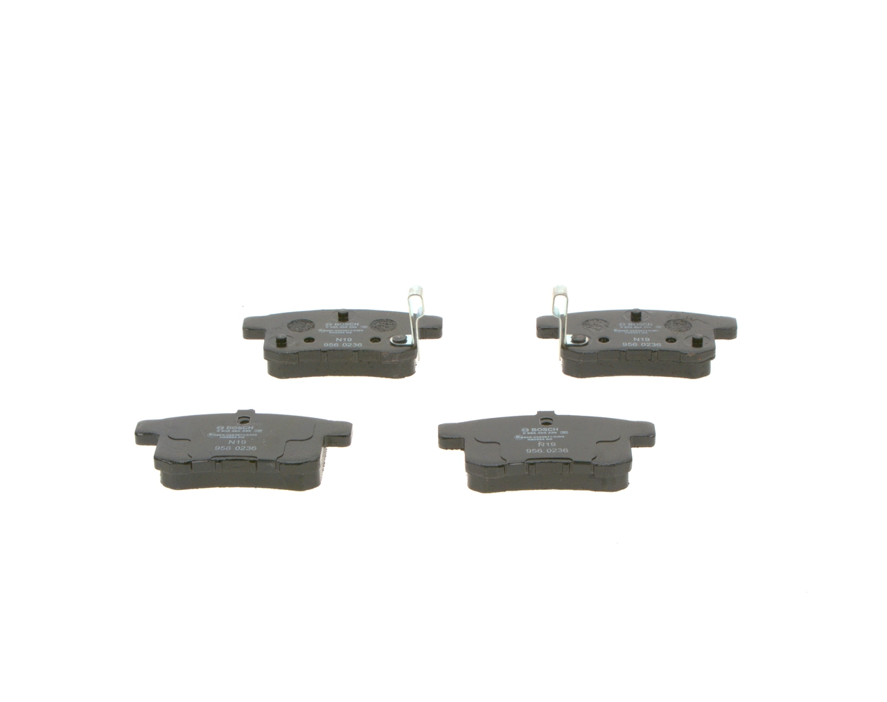 Задние тормозные колодки 0986494338 Bosch