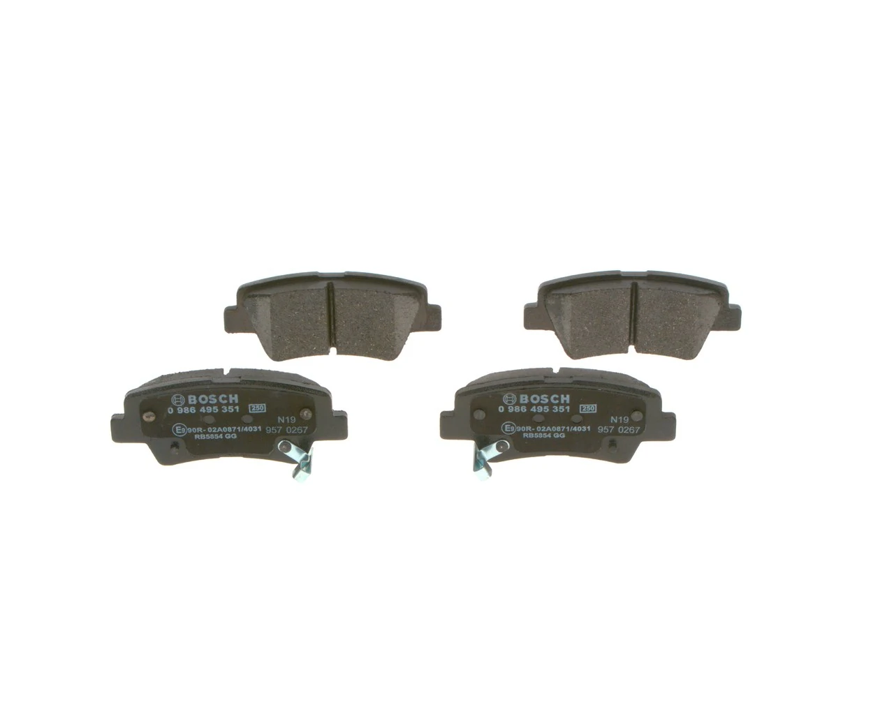 Колодки дисковые  Bosch 0986495351 цена, от 17.94 USD