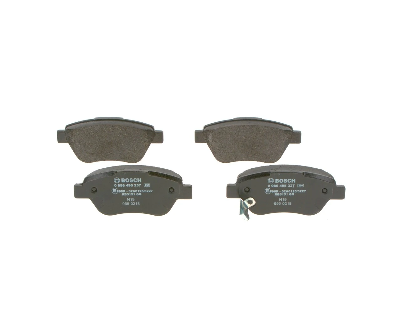 Тормозные колодки Bosch 0986495237