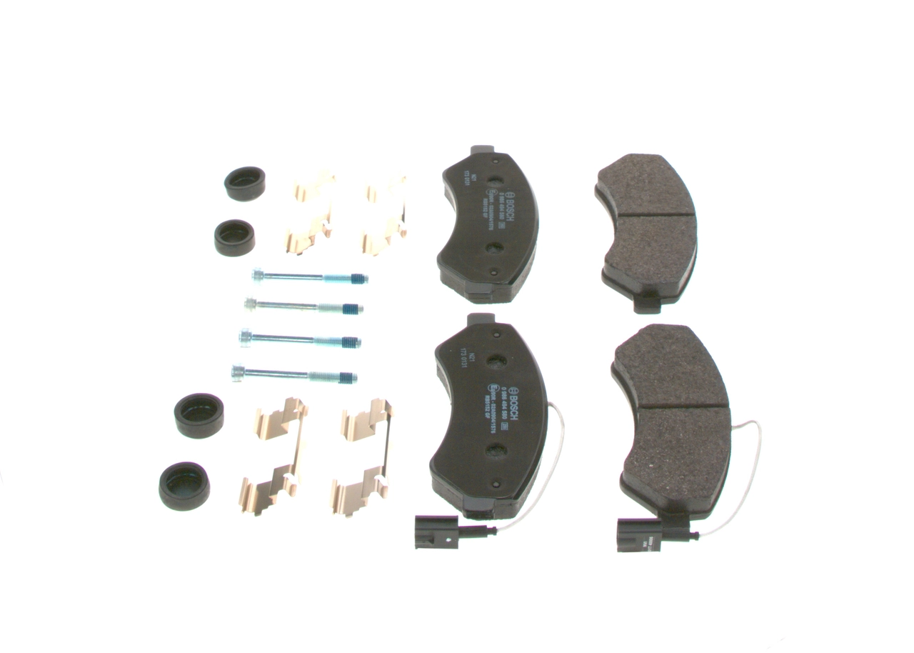 Купить 0986494580 Bosch Колодки тормозные
