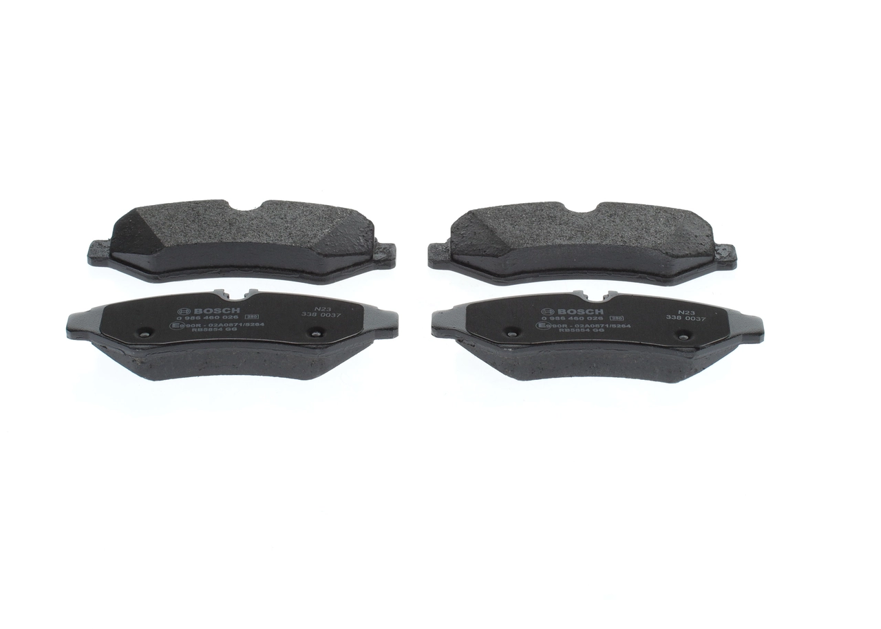 0986460026 Bosch Колодки тормозные дисковые комплект