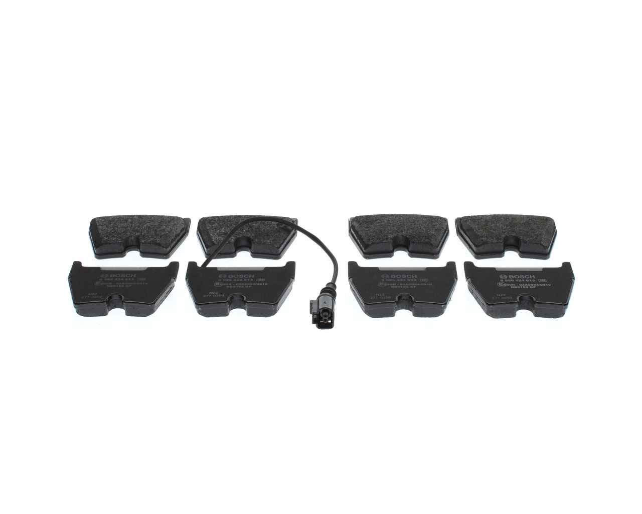 Колодки Bosch 0986424613 цена, от 136.36 USD