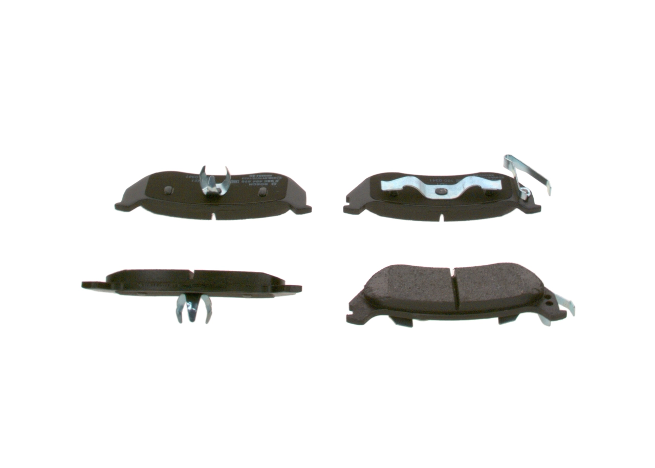 Купить 0986494419 Bosch Колодки тормозные задние, дисковые