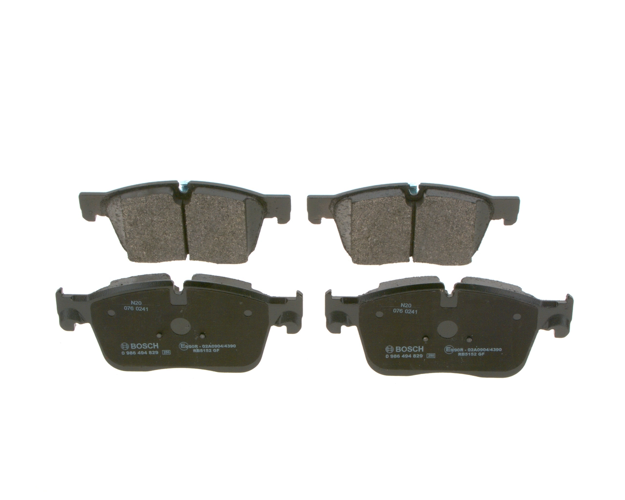 Передние тормозные колодки 0986494829 Bosch