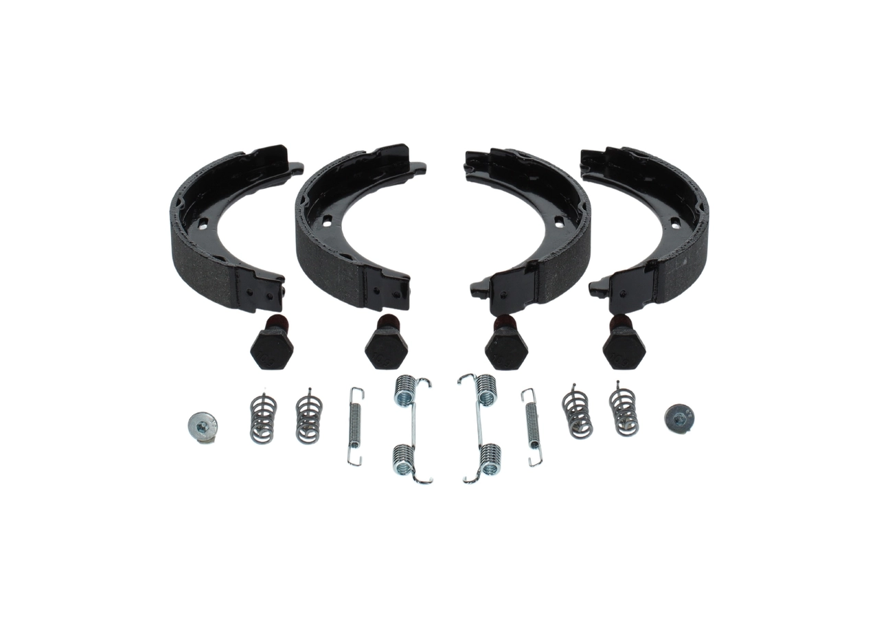 Купить 0986487584 Bosch Колодки ручника/стояночного тормоза