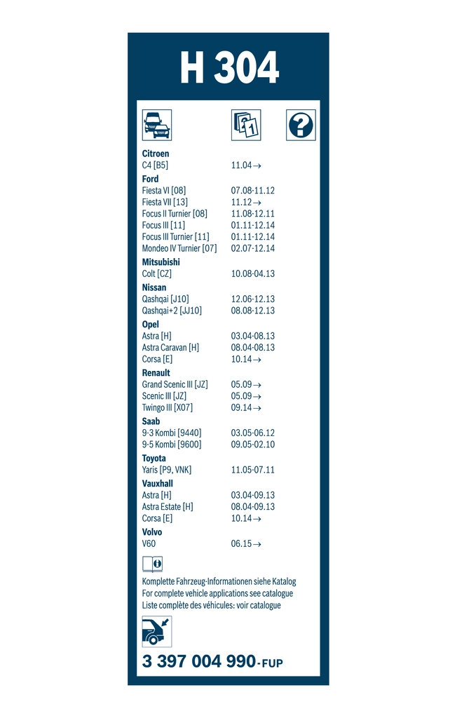 Limpa-pára-brisas de vidro traseiro Chevrolet Captiva 1 C100