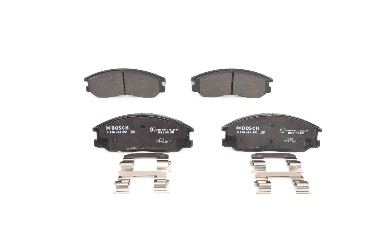 Купить 0986494650 Bosch Колодки тормозные