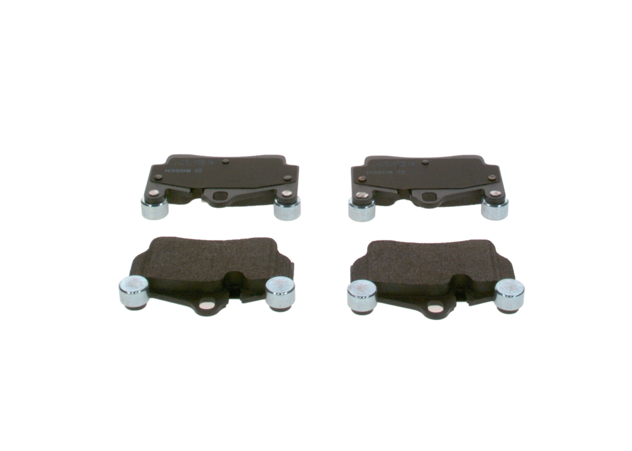 Купить 0986424741 Bosch Колодки тормозные задние, дисковые