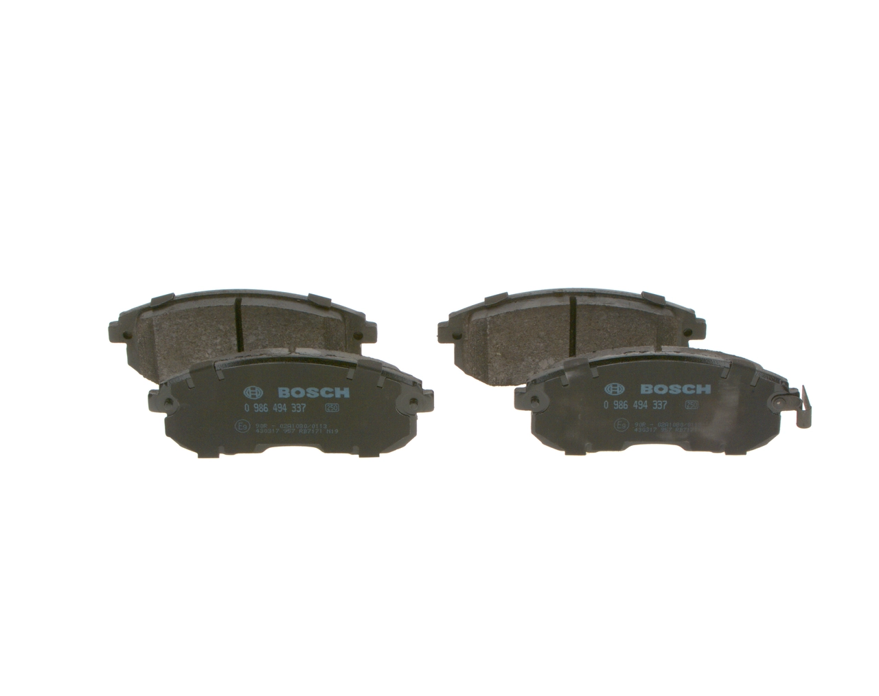 0986494337 Bosch Колодки передние