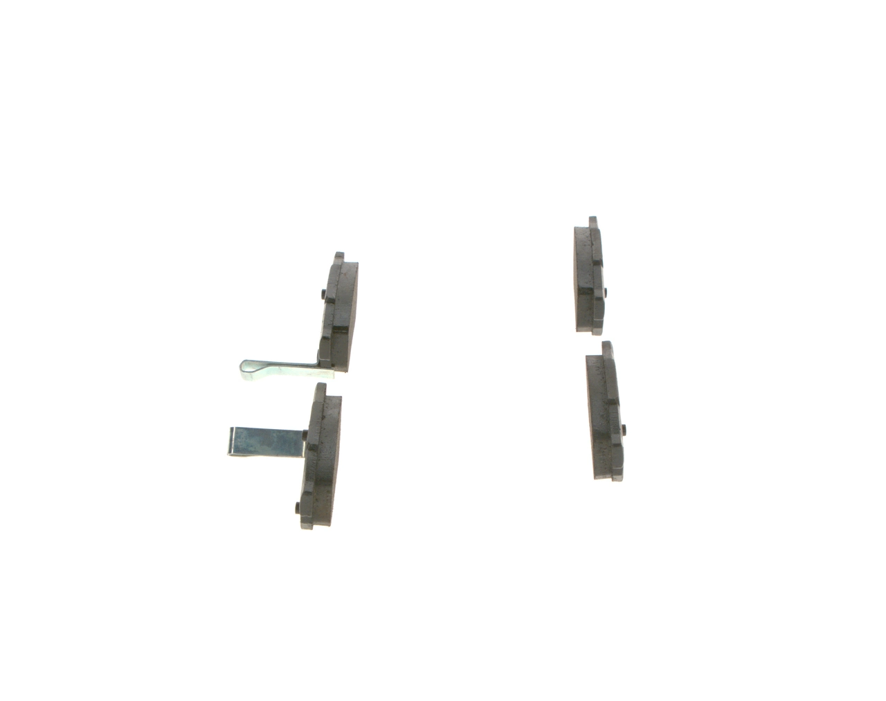 Купить 0986495256 Bosch Колодки тормозные задние, дисковые