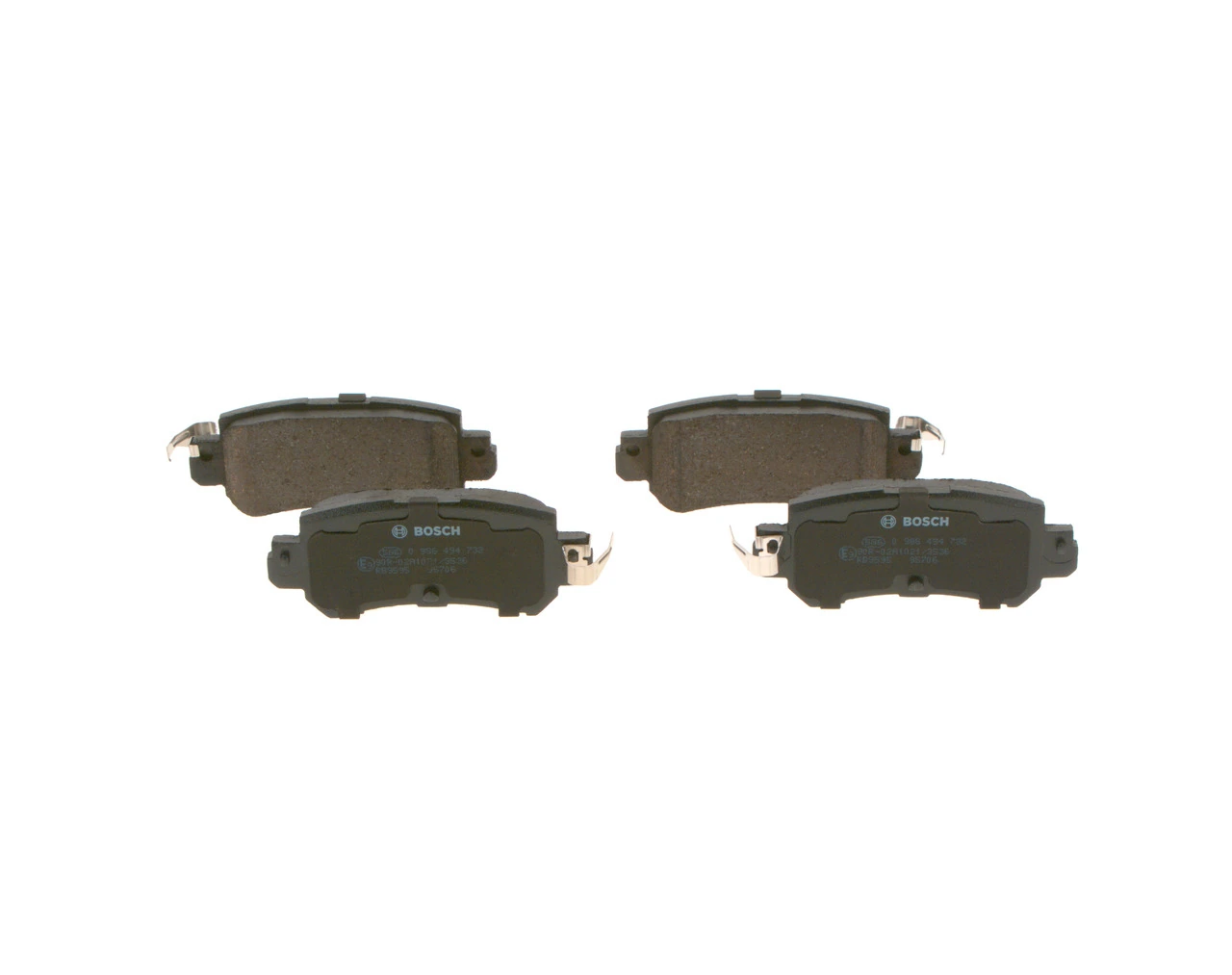 0986494732 Bosch Колодки тормозные дисковые комплект