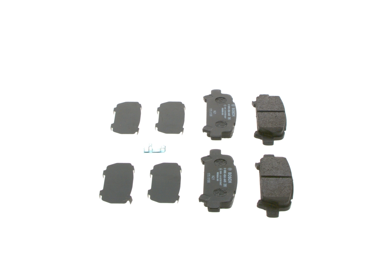 Колодки дисковые  Bosch 0986494445 цена, от 16.98 USD
