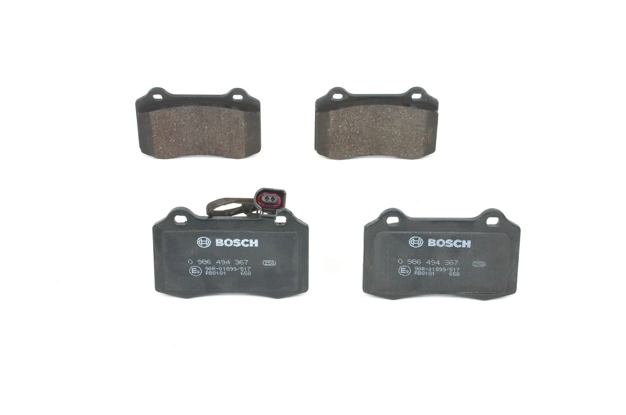 0986494367 Bosch Колодки передние