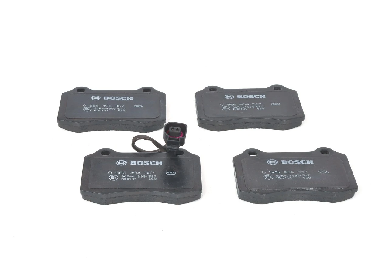 Купить 0986494367 Bosch Колодки тормозные
