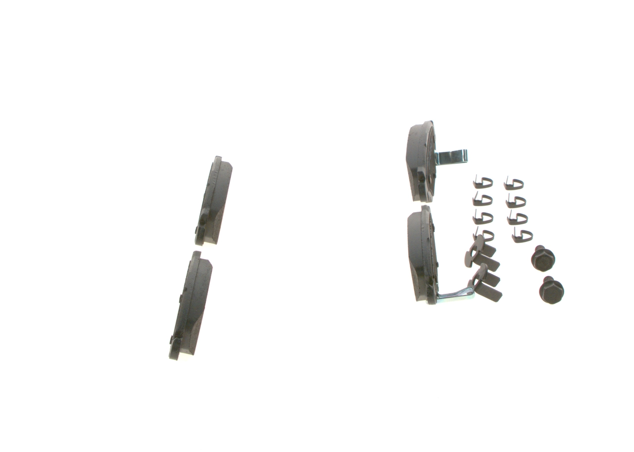 Купить 0986494014 Bosch Колодки тормозные задние, дисковые