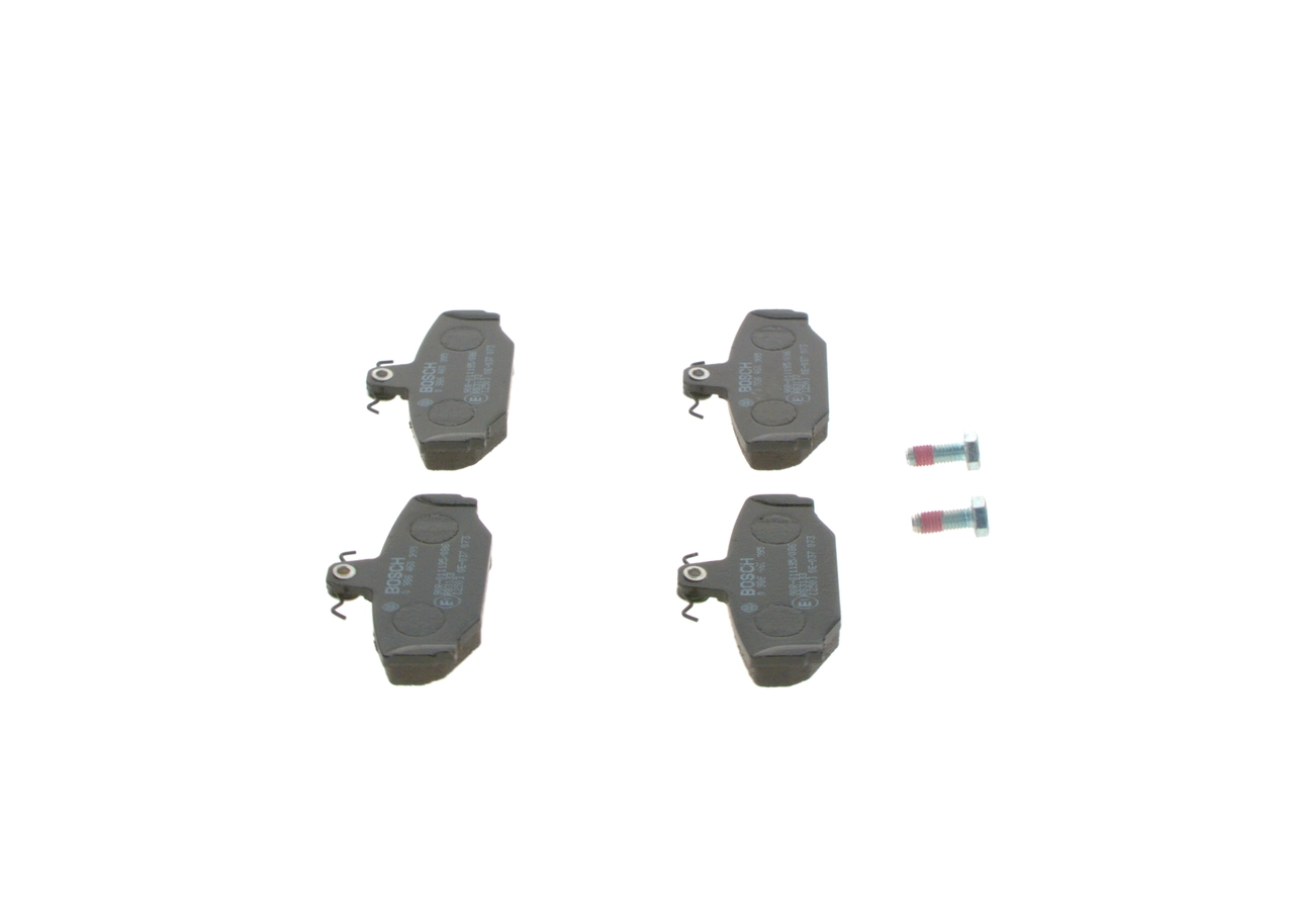 Купить 0986460995 Bosch Колодки тормозные задние, дисковые