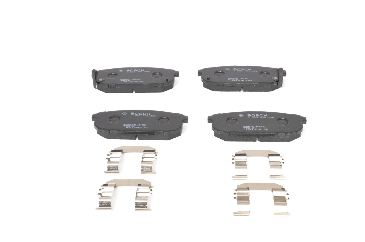 0986494590 Bosch Колодки тормозные дисковые комплект