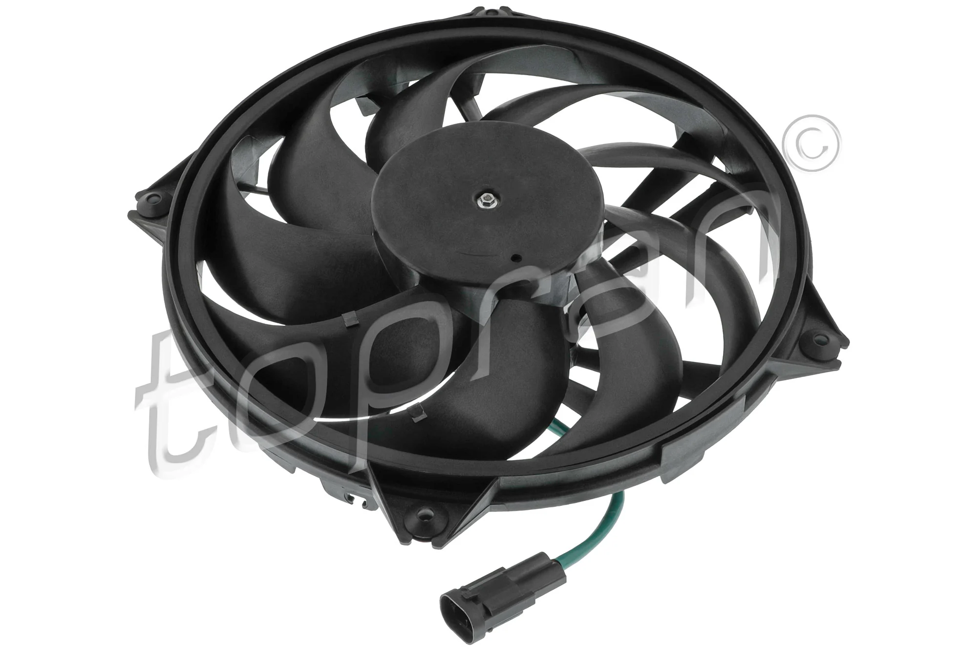 Ventilador elétrico de esfriamento montado (motor + roda de aletas) Citroen Xsara N1