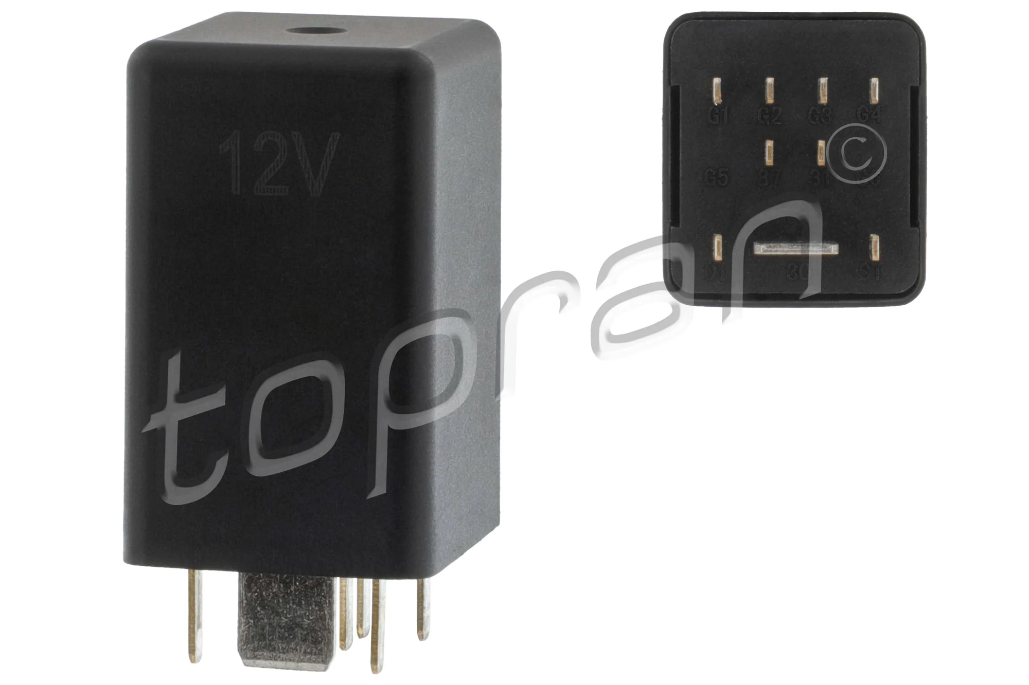 Relê das velas de incandescência Audi A3 8YA, 8YF