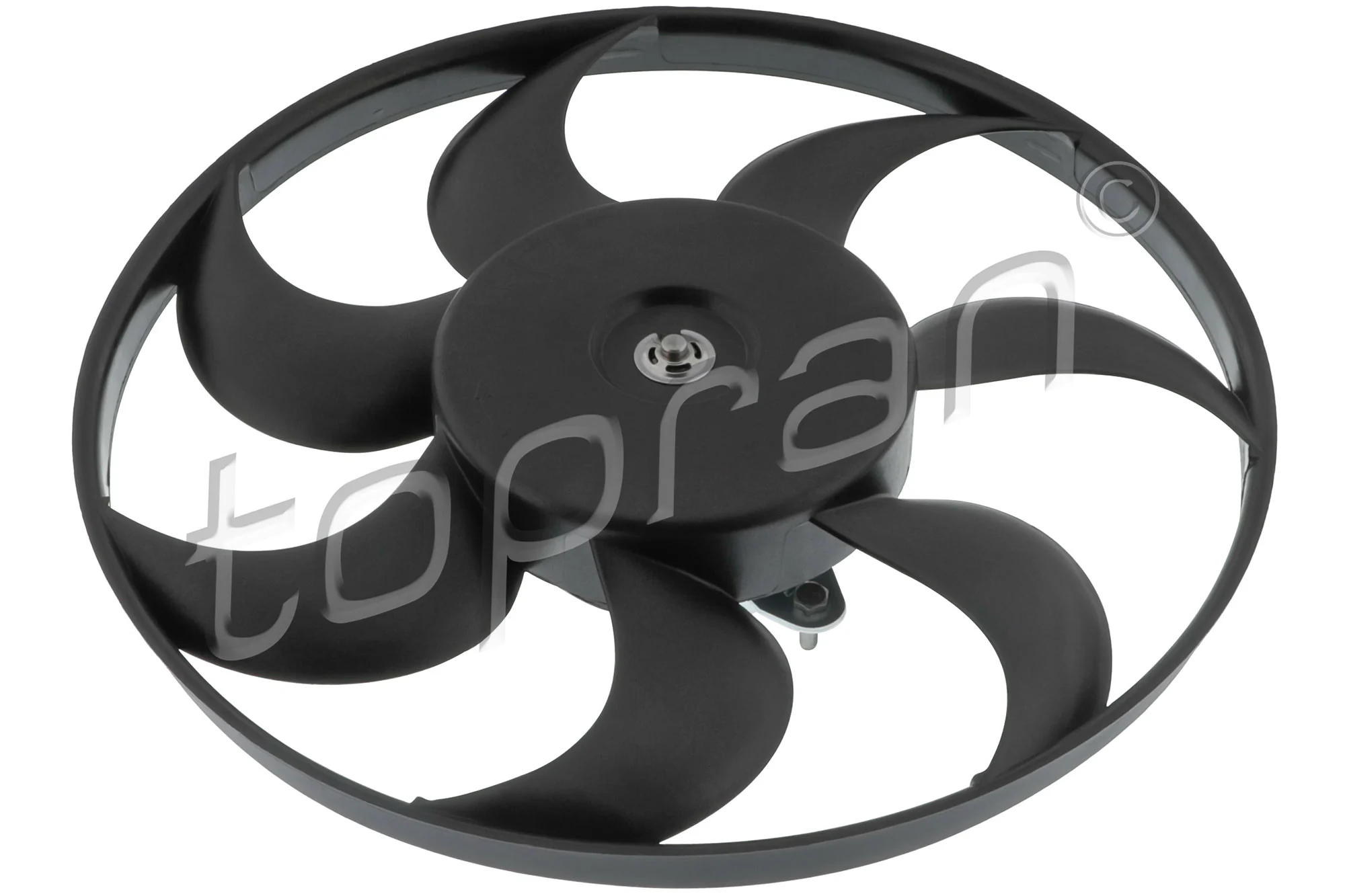 Ventilador elétrico de esfriamento montado (motor + roda de aletas) Opel Astra 51, 52, F35, M35